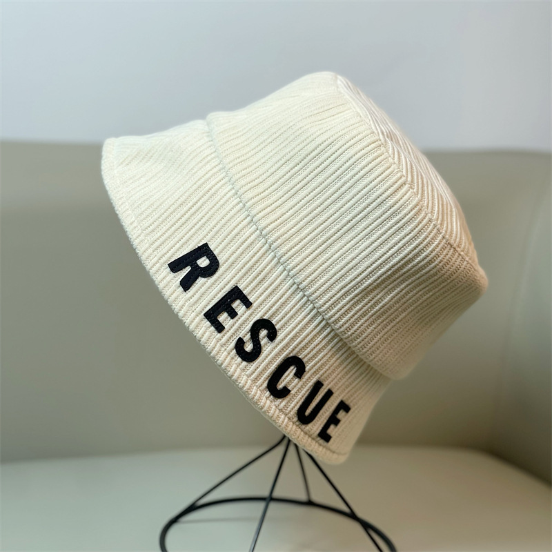 European and American Corduroy Embroidered Fisherman Hat, Children's Warm Water Bucket Hat, Versatile Face Small Wide Brimmed Basin Hat_voghion.com