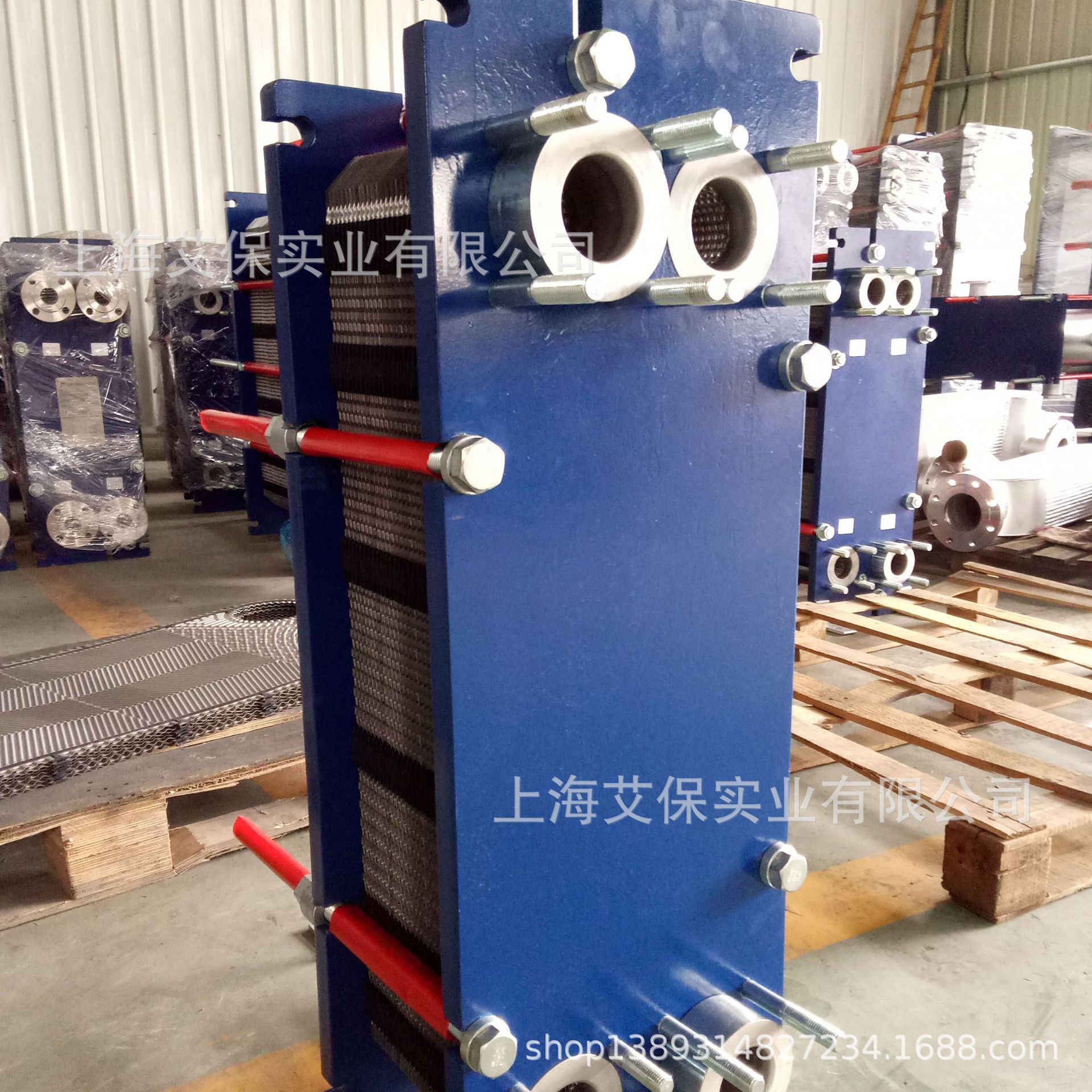 厂家供应 镀铬槽冷却配套板式换热器 316L材质可拆板式热交换器