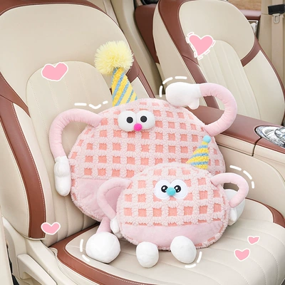 Headrest, Car Headrest Waist Cartoon