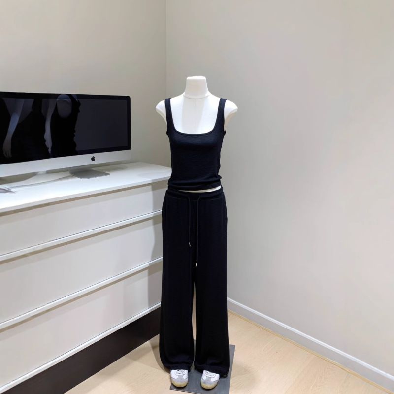 2025 新しいソフトワックス状テンセラーモーダル日焼け止めジャケットベストパンツスーツ女性のための|undefined