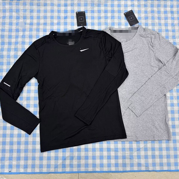 Brand Bulk In-Stock Quick-Dry Track and Field Training Long-Sleeve Men's Round-Neck Fitness Running Casual Sports T-Shirt Outdoor Brand Bulk In-Stock Quick-Dry Track and Field Training Long-Sleeve Men's Round-Neck Fitness Running Casual Sports T-Shirt Outdoor