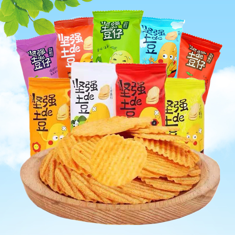 9月小王子坚强的土豆仔薯片马铃薯膨化食品小吃休闲零食大礼包