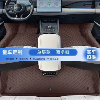 Modelə uyğun ayaqaltı floor mats, trunk mat, car - 2024-model-seal-06dmi-single-layer-business-coffee