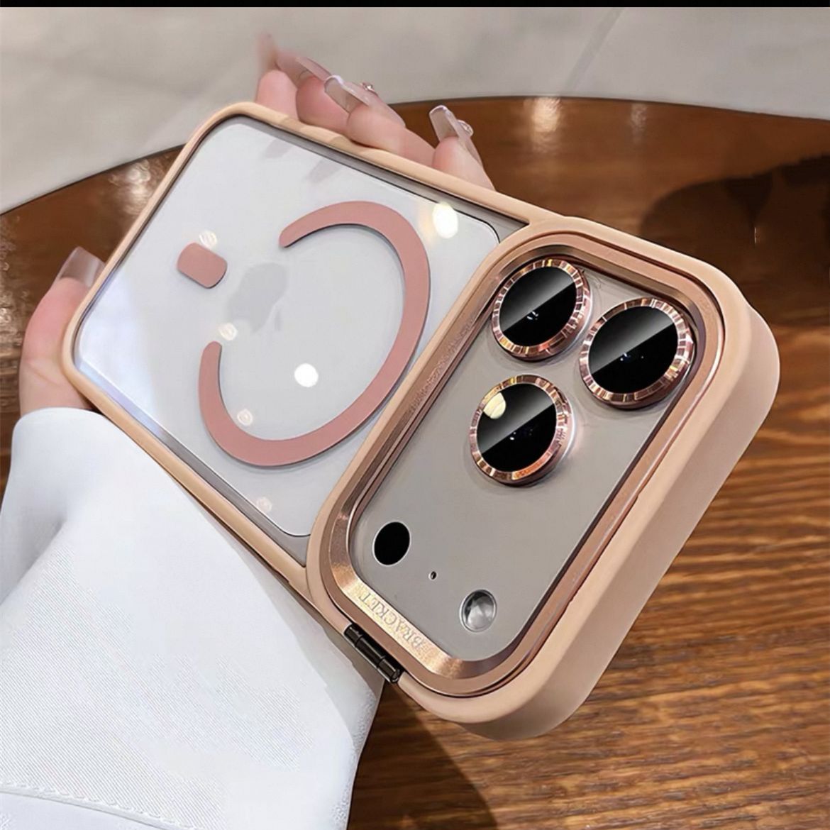Soporte de lente succión para iPhone18PROMAX caso de teléfono con colgante Apple 17 película de lente anti-caída 16