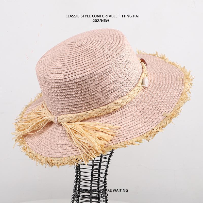 Gran Bretaña retro sombrero de paja panameño sombrero de verano nuevo sombrero de protección solar sombrero de playa sombrero de vacaciones