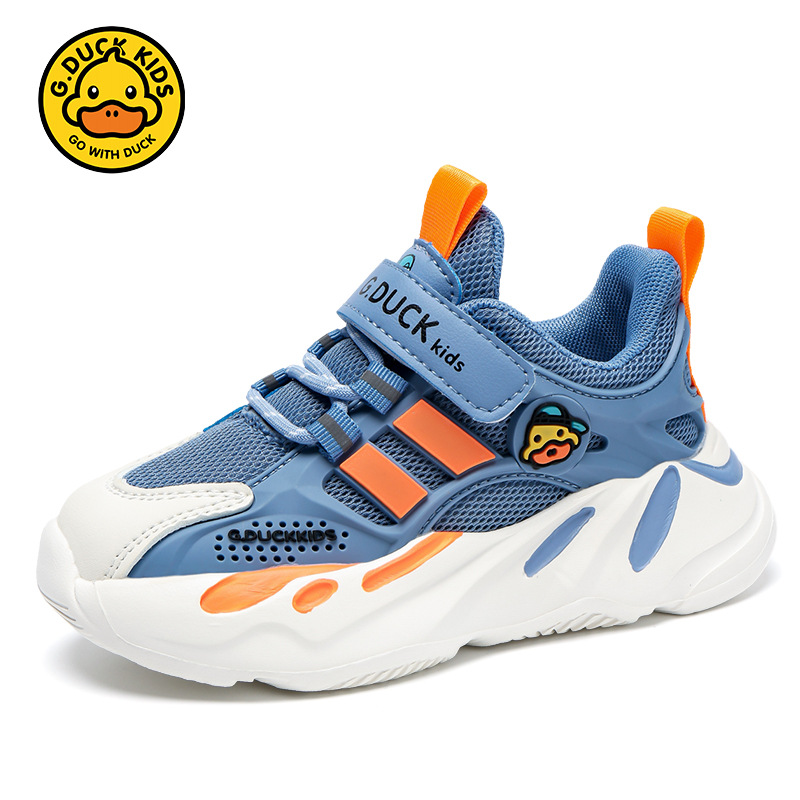 G.DUCK zapatos infantiles zapatos infantiles primavera y otoño 2025 nuevos zapatos casuales de malla de primavera para niños zapatos deportivos de niñas