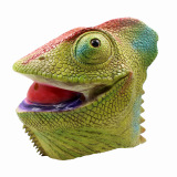 Хэллоуин Ужасы Маскарадная Вечеринка Страшные Реквизиты Забавная Маска Ящерицы Вечеринка Латексная Маска Животного