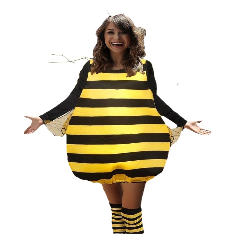 Europa y América transfronteriza de Halloween abeja mariquita adultos niños Cosplay ropa de vacaciones ropa