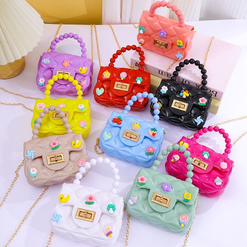 2026 New Model Handmade Patchwork DIY Mini Small Bag Chain Crossbody Bag for Women and Children, Jelly Bag 2026 New Model Handmade Patchwork DIY Mini Small Bag Chain Crossbody Bag for Women and Children, Jelly Bag
