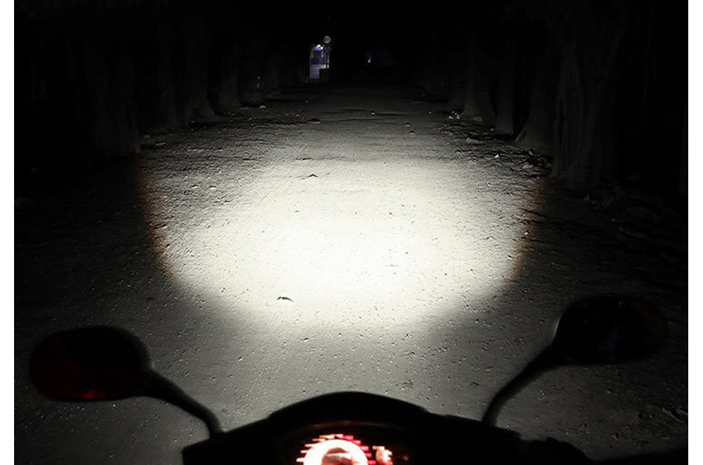 Cross-Border High-Brightness Motorcycle Electric Vehicle Led Paving Headlight H4 Ba20D P15D Yellow and White Two-Color Modified Car Light