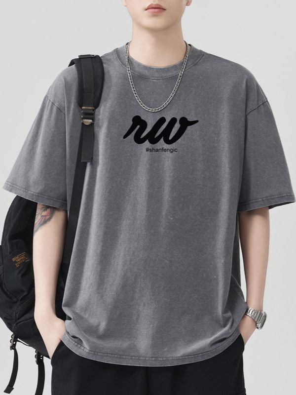 Cotton short sleeve T-shirt