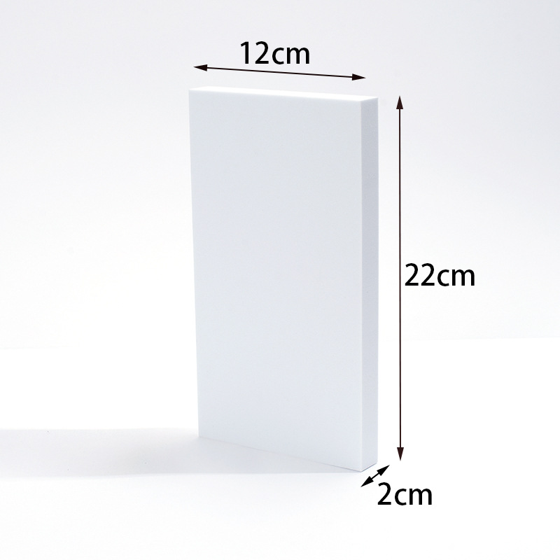 Cube fotografía apoyos trapezoidal geometría hueca fotografía decoración fotografía Fondo ins simple fotografía Decoración