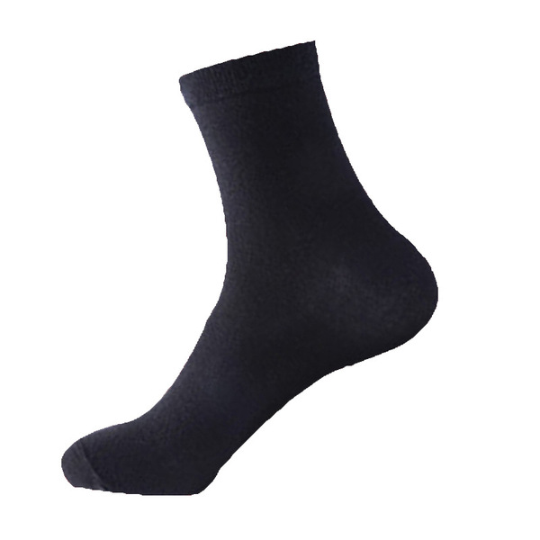 Men's breathable summer thin solid color socks for boys all-season