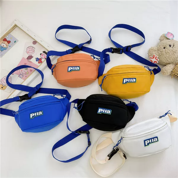 Children's Chest Bag 2026 New Trendy Cool Boys' Sports Waist Bag Korean Style Lightweight Shoulder Bag Girls' Fashionable Crossbody Bag