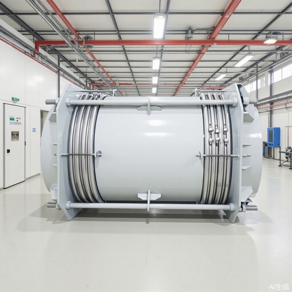 横向大拉杆补偿器金属大口径复式膨胀节金属焊接接头波纹补偿器