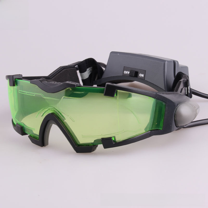 Children's night vision goggles with lights children's toys firecrackers protective goggles windproof goggles
