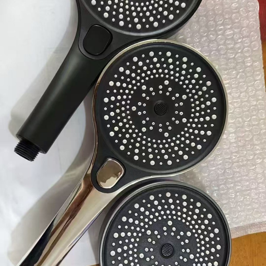 13cm Large Panel Shower Head Super Pressurized Handheld Shower Bathroom Shower Head Set