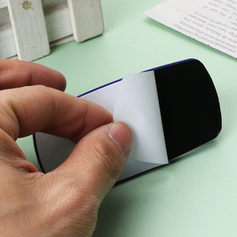 Glass door sliding window plastic self-adhesive small handle wardrobe cabinet drawer surface-mounted hole-free door handle