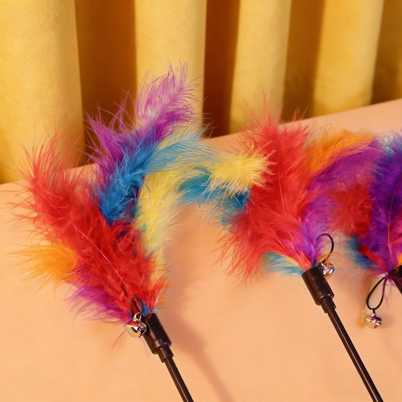 Varita de Plumas para Gatos de Pluma Interactivo para Gatos