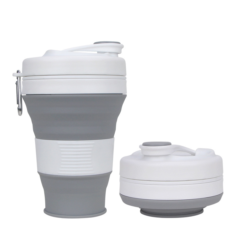 Al Aire Libre portátil de gran capacidad deportes hervidor plegable retráctil taza de agua taza de café de viaje enjuague bucal taza actividad regalo