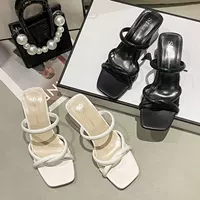 Summer sandals with a strap, 2024 years