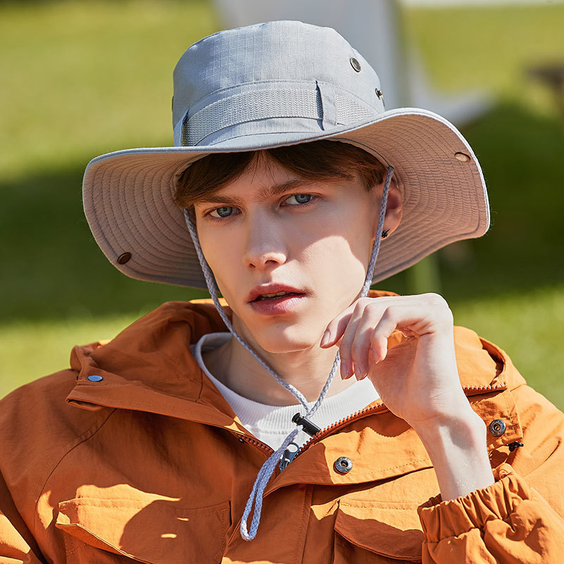 Cappello di paglia vintage a tesa larga per spiaggia e trekking_voghion.com