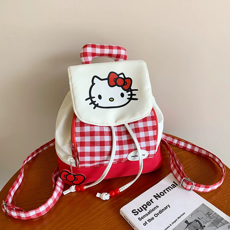 Hello Kitty, японский ранец, мультяшный рюкзак на выход, западный стиль