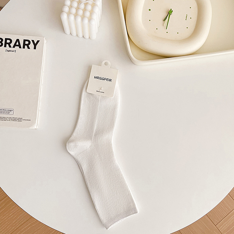 핀스트라이프 화이트