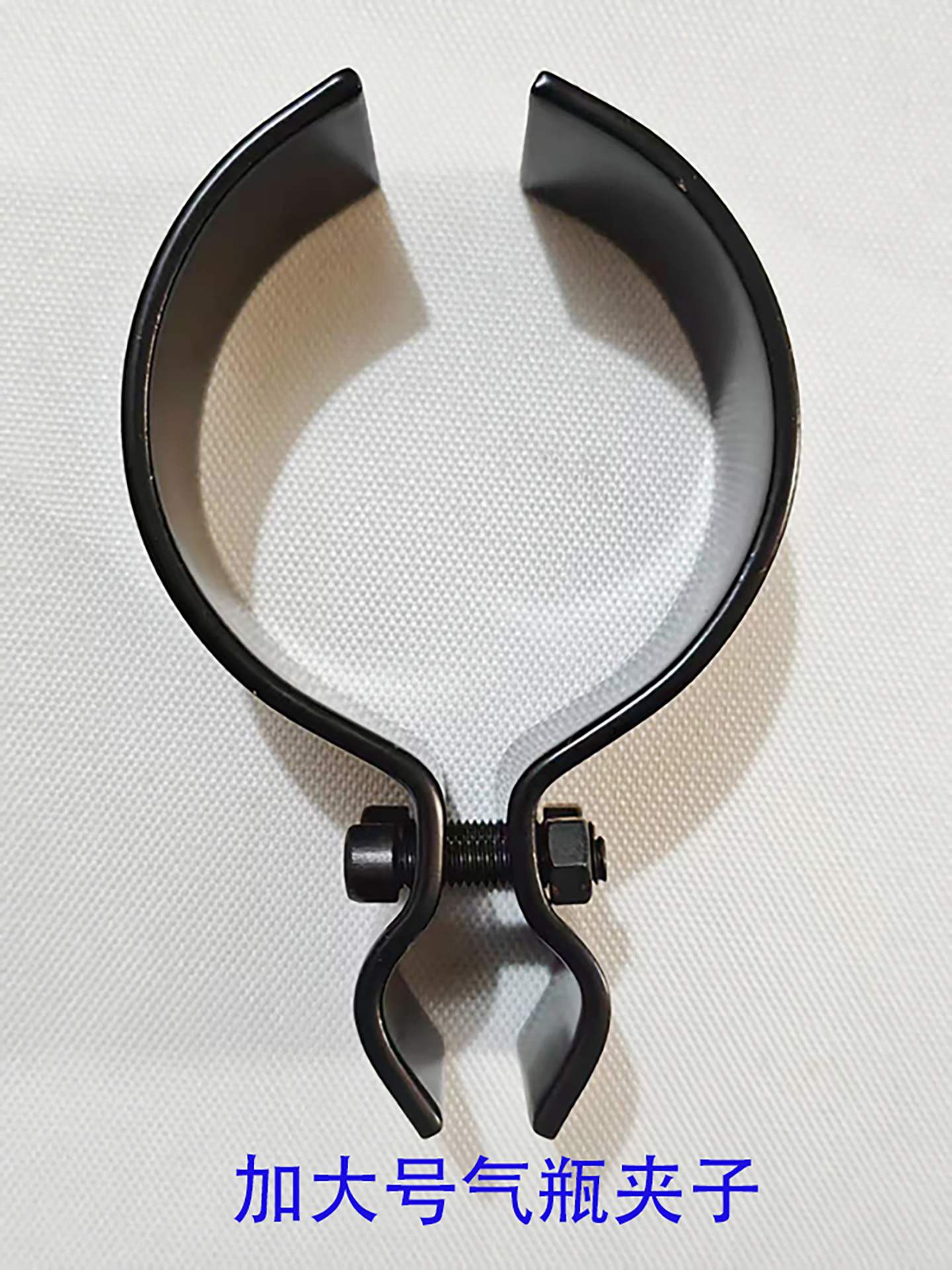 8字瞄夹多功能双管卡大气瓶夹水管Q夹八字夹支架圆管手电夹具