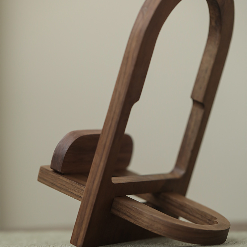 Walnut Pu'er soporte de té de palo de rosa soporte de base de pastel de té soporte de madera maciza titular de soporte de exhibición al por mayor artesanía de madera