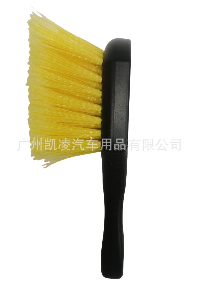 Qìchē – Car cleaning tools Brush Short Handle Carpet - gold