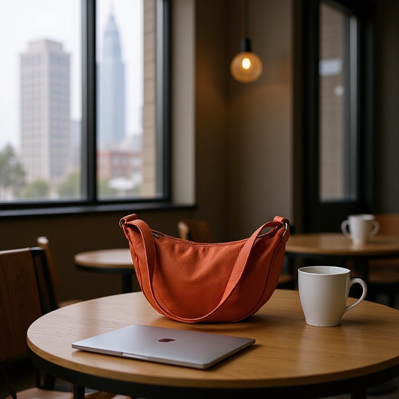 饺子包女韩版森系大容量斜挎包百搭休闲轻便文艺休闲单肩小布女包