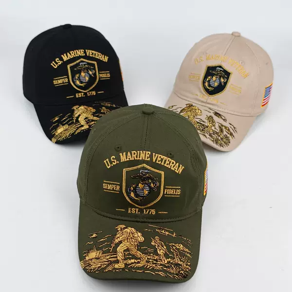 Cross-Border New Product 250Th Anniversary Commemorative Veteran Hat Embroidered American Commemorative Hat for Men and Women, Best-Selling on Amazon