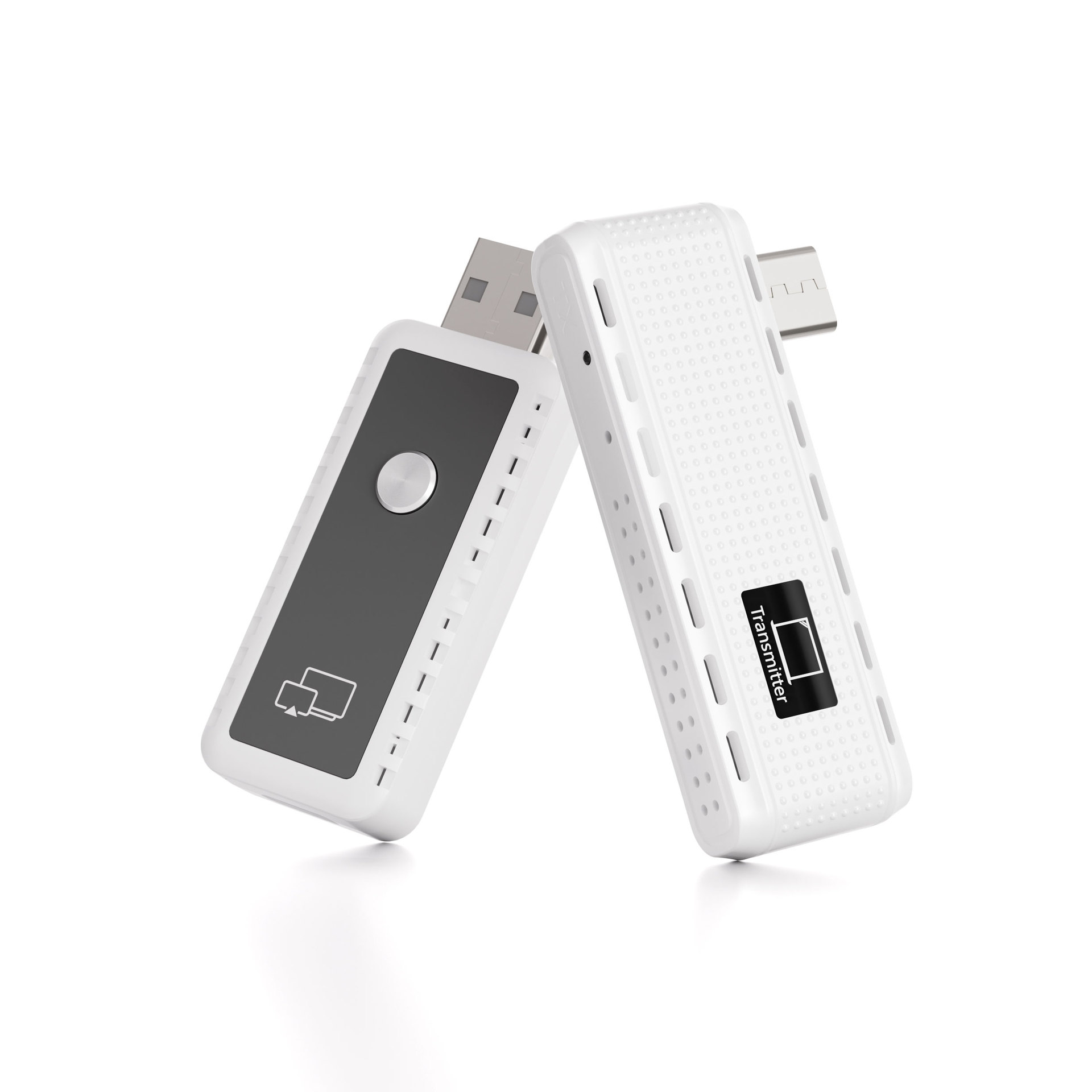 USB-C无线hdmi发射器和接收器50米即插即用会议hdmi无线延长器