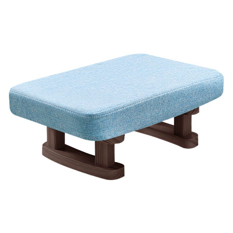 Табурет бытовой креативный Стул Для Взрослых Модный низкий табурет из цельного дерева квадратный табурет ткань обувь для гостиной меняющийся Ретро маленький табурет