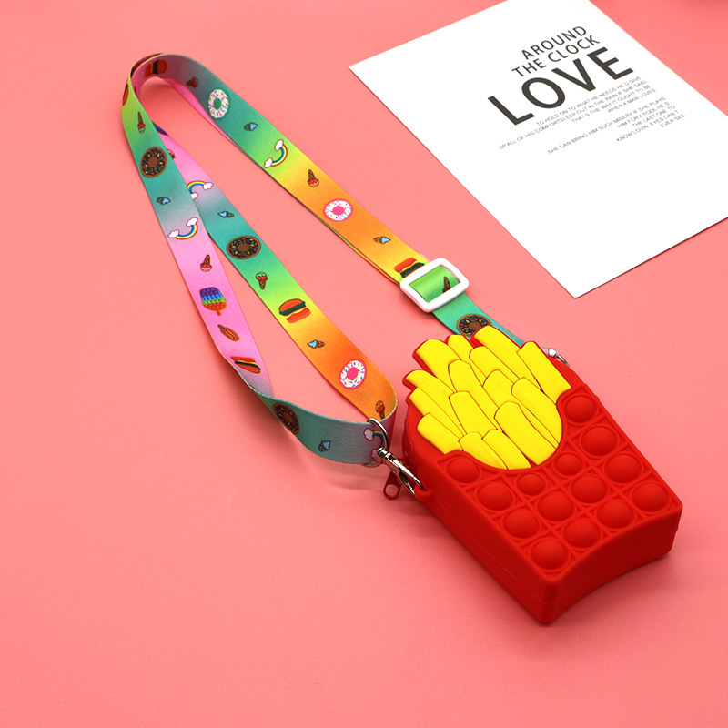 Ratón asesino pionero moda niños bolsa de mensajero bolso de las mujeres lindo princesa occidental mini bolso de hombro de silicona