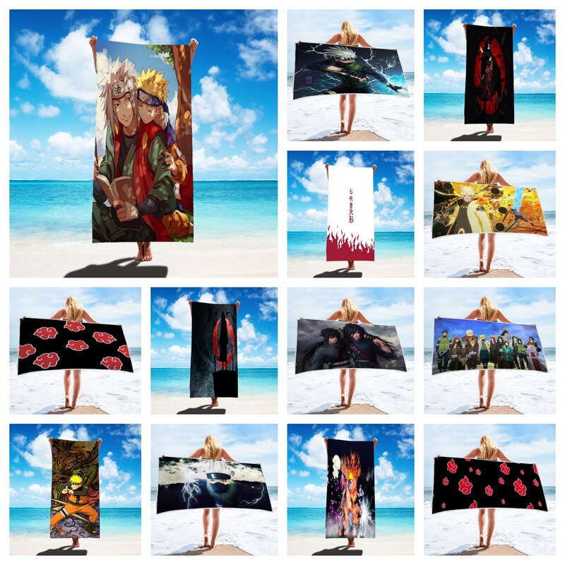 Naruto Series Amazon New Product Beach Towel Polyester Bath Towel Direct from Manufacturer Beach Towel Dropshipping Naruto Series Amazon New Product Beach Towel Polyester Bath Towel Direct from Manufacturer Beach Towel Dropshipping