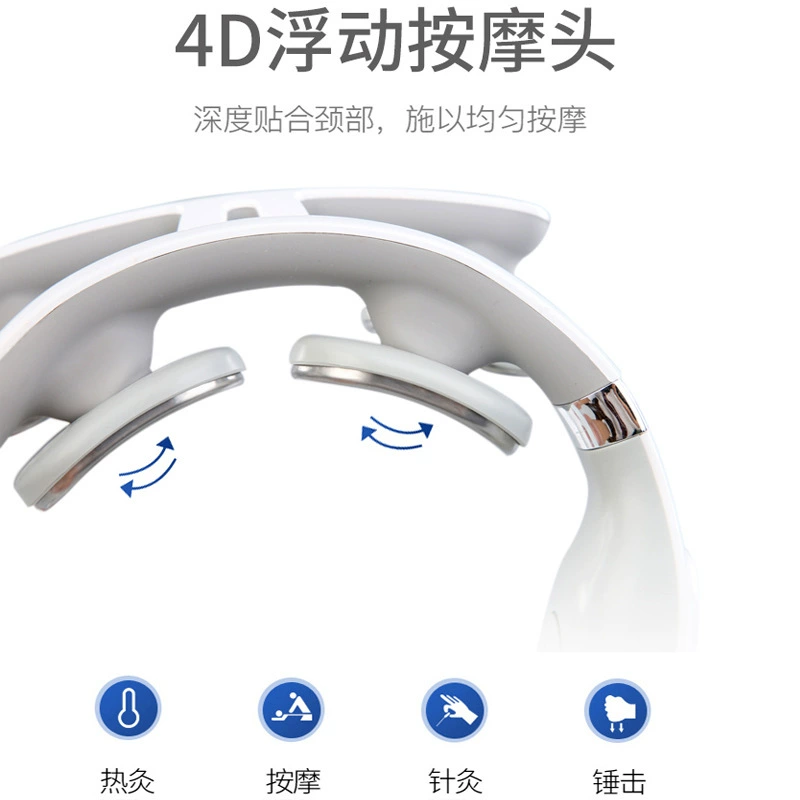 Universal massager, vibration, with neck protection
