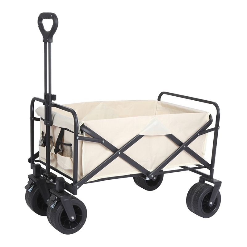 Carro de camping para exteriores, carro de picnic, carro de campamento, remolque de camping plegable, carro para puesto.