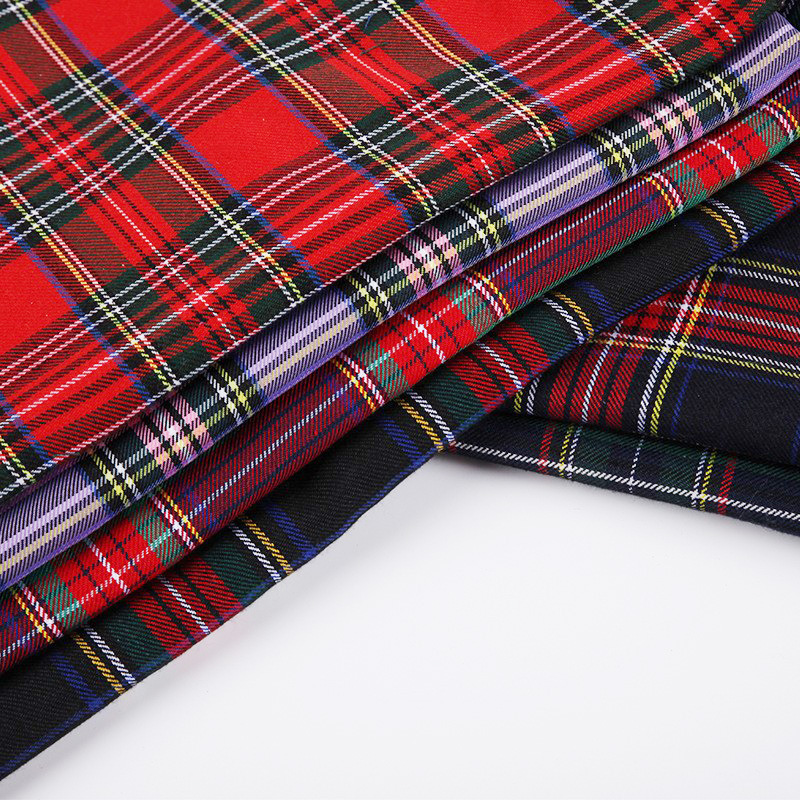 Polyester-Cotton Tr Plaid 31888 School Uniform Quality 20424 Encrypted Scottish Plaid Fabric Polyester-Cotton Tr Plaid 31888 School Uniform Quality 20424 Encrypted Scottish Plaid Fabric