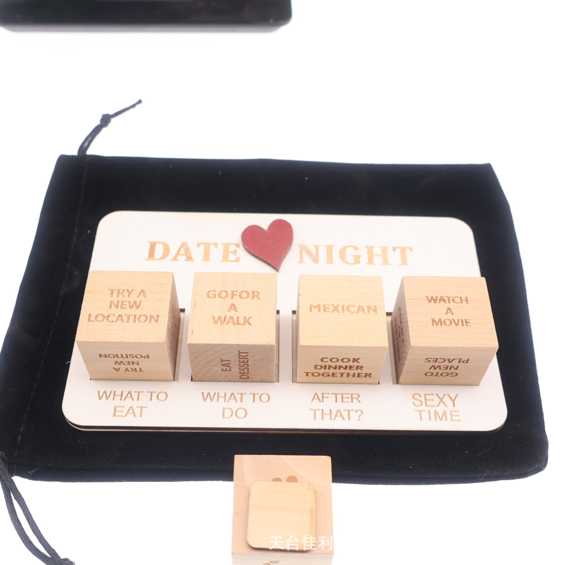 Amazon estación independiente de madera popular beber Fecha NightDiceAfterDarkm