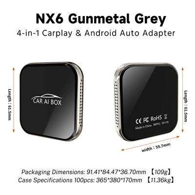 Four-in-one car wireless CarPlay: Simsiz CarPlay və Android Auto