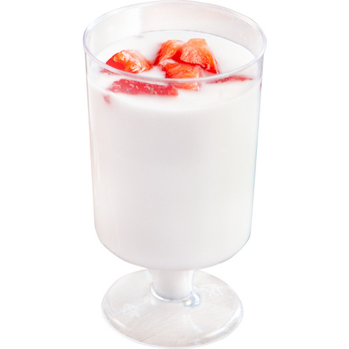 Mousse cup pudding cup jelly cup shot glass aviation cup goblet disposable plastic cup transparent creative