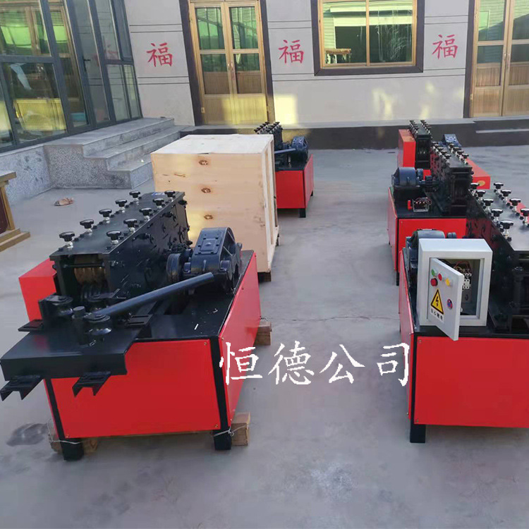 钢管调直机调直全自动蔬菜大棚直管小型2022拉直2532镀锌管高精度