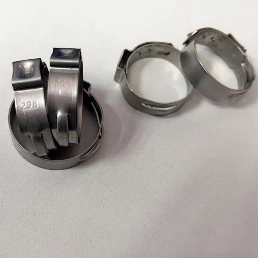 单耳无级卡箍加强型/半轴卡箍/10mm宽球笼卡/修理包不锈钢