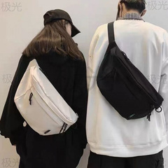 斜挎包大容量男款ins运动百搭男包休闲胸包学生旅行腰包单肩背包