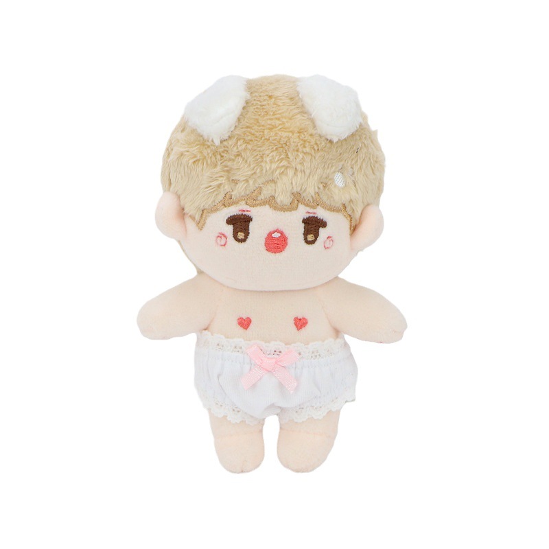 10cmの子供服の太った体の正常な体は白い下着を適用します。