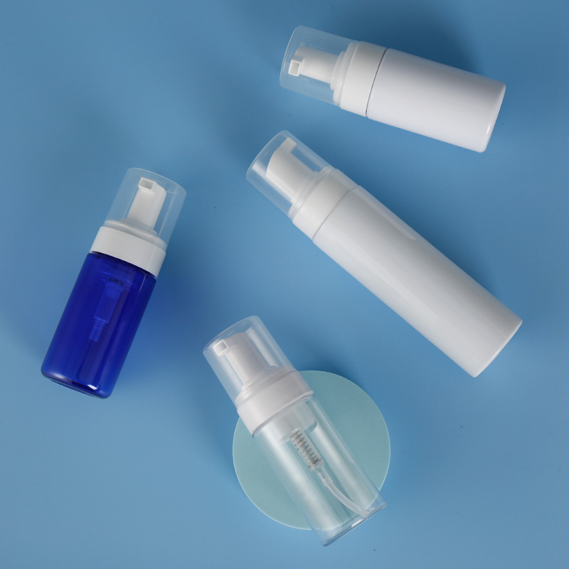 100ml 150ml 200ml limpiador facial botella de espuma de plástico botella espumante botella de espuma DIY mousse mousse botella subenvasada