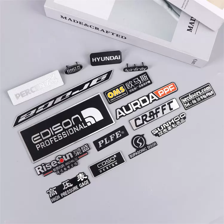 复古铜不锈钢腐蚀牌 铝印刷激光商标铭牌 金属LOGO标牌 高光铝牌