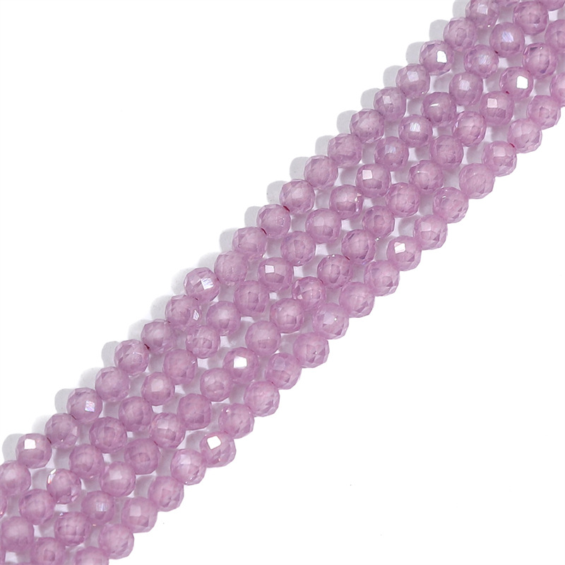 1 Jeu Cristal Artificiel Couleur Unie Perles display picture 13